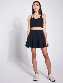 Beyond Yoga Spacedye Hot Shot Circle Skort - Darkest Night 8 Beyond Yoga Spacedye Hot Shot Circle Skort - Darkest Night -The Sports Edit Beyond Yoga Spacedye Hot Shot Circle Skirt SD5124 Darkest Night 0011