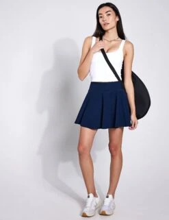 Beyond Yoga Spacedye Hot Shot Circle Skort - Nocturnal Navy -The Sports Edit Beyond Yoga Spacedye Hot Shot Circle Skirt SD5124 Nocturnal Navy 0007