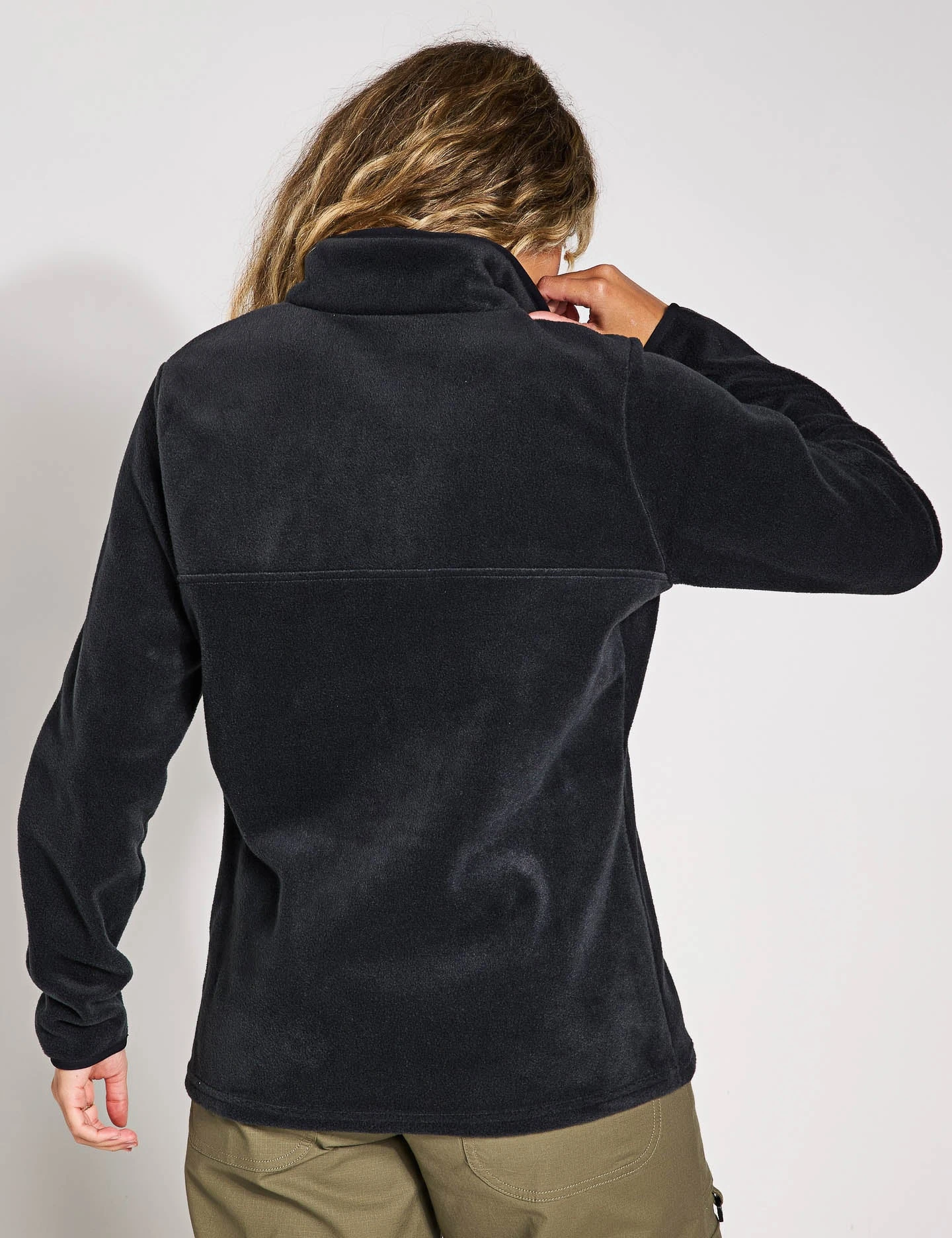 Columbia Benton Springs Half Snap Pullover - Black 4 Columbia Benton Springs Half Snap Pullover - Black - Image 2