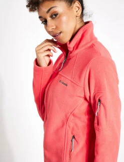 Columbia Fast Trek II Fleece Jacket - Juicy -The Sports Edit Columbia Fast Trek II Jacket 1465351608 Juicy 0040