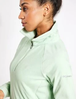 Columbia Glacial IV Half Zip Fleece - Sage Leaf -The Sports Edit Columbia Glacial IV 1 2 Zip 1802201349 Sage Leaf 0015