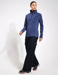 Columbia Glacial IV Half Zip Fleece - Nocturnal -The Sports Edit Columbia Glacial IV 1 2 Zip Fleece 1802201 466 Nocturnal 0014