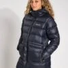 Columbia Harmony Falls Hooded Mid Down Jacket - Black