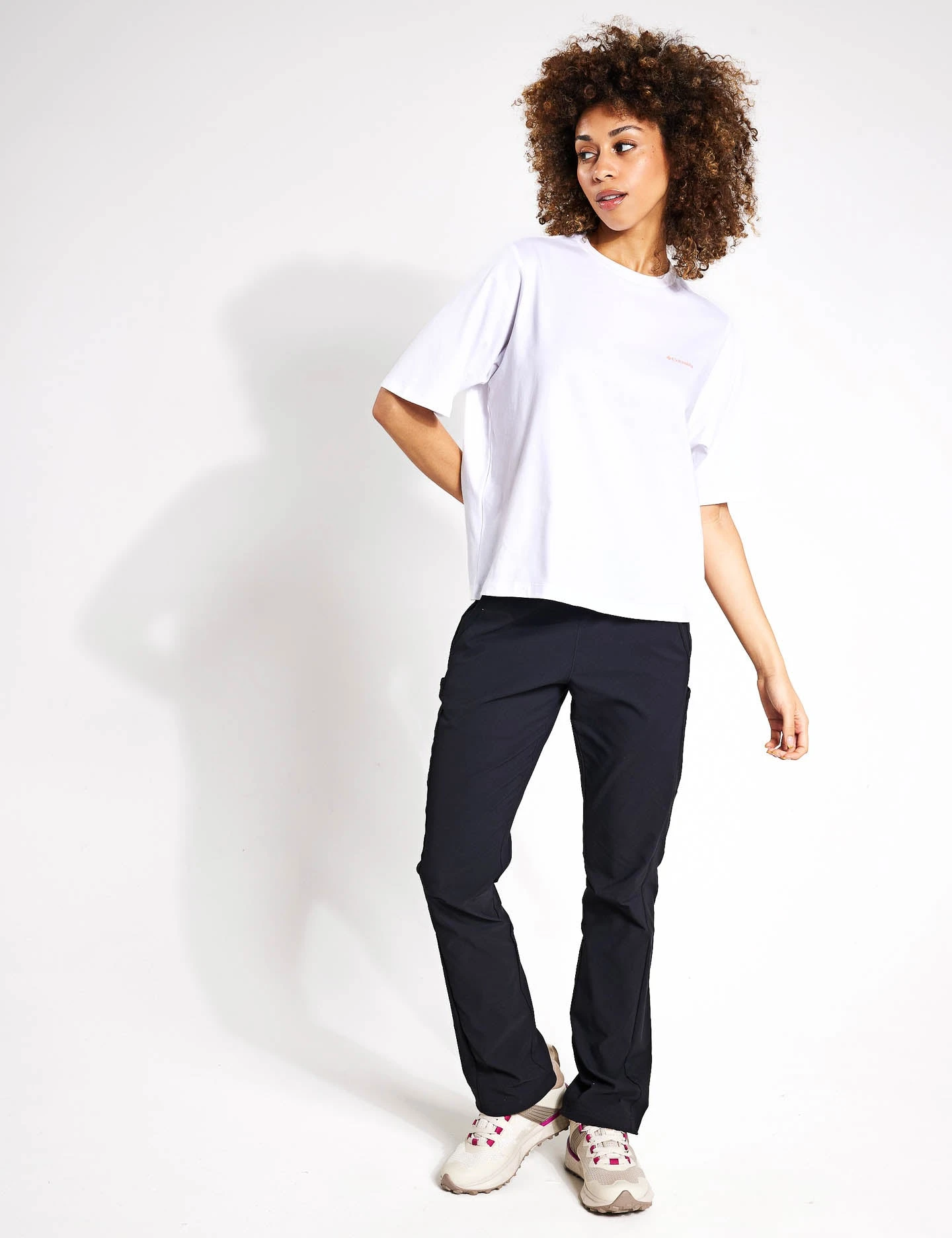 Columbia North Cascades Graphic T-Shirt - White/Wavy Rays 6 Columbia North Cascades Graphic T-Shirt - White/Wavy Rays - Image 4