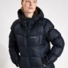 Columbia Pike Lake II Hooded Puffer Jacket - Black -The Sports Edit Columbia PIKE LAKETM II INSULATED JACKET 2051374 010 Black 0004