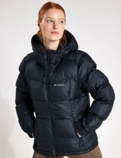 Columbia Pike Lake II Hooded Puffer Jacket - Black