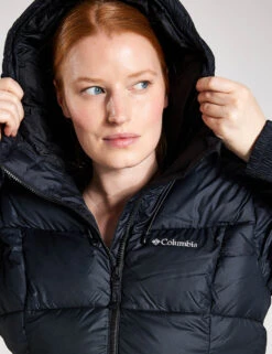 Columbia Pike Lake II Hooded Puffer Jacket - Black -The Sports Edit Columbia PIKE LAKETM II INSULATED JACKET 2051374 010 Black 0026