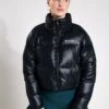 Columbia Puffect Cropped Puffer Jacket - Black Gloss -The Sports Edit Columbia PUFFECTTM CROPPED JACKET 2002491 011 Black Gloss 0001