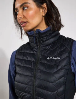 Columbia Powder Pass II Hybrid Puffer Gilet - Black 8 Columbia Powder Pass II Hybrid Puffer Gilet - Black -The Sports Edit Columbia Powder Pass II Hybrid Vest WP5236 010 0026