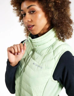 Columbia Powder Pass Vest - Sage Leaf 8 Columbia Powder Pass Vest - Sage Leaf -The Sports Edit Columbia Powder Pass Vest 1832222349 Sage Leaf 0022