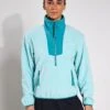 Columbia Sequoia Grove 1/2 Zip Fleece - Spray/Teal -The Sports Edit Columbia Sequoia Grove 1 2 Zip Fleece 2085453325 Spray Teal 0002