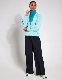 Columbia Sequoia Grove 1/2 Zip Fleece - Spray/Teal -The Sports Edit Columbia Sequoia Grove 1 2 Zip Fleece 2085453325 Spray Teal 0010