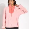 Columbia Sequoia Grove 1/2 Zip Fleece - Pink Sand/Alpenglow -The Sports Edit Columbia Sequoia Grove 1 2 Zip Fleece 2085453669 Pink Sand Alpenglow 0007