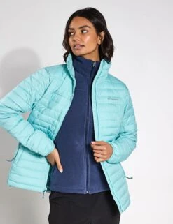 Columbia Silver Falls II Packable Insulated Jacket - Spray -The Sports Edit Columbia Silver Falls II Full Zip Jacket 2098682325 Spray 0007