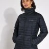 Columbia Silver Falls II Packable Insulated Jacket - Black -The Sports Edit Columbia Silver Falls II Full Zip JAcket WP6603 010 0003