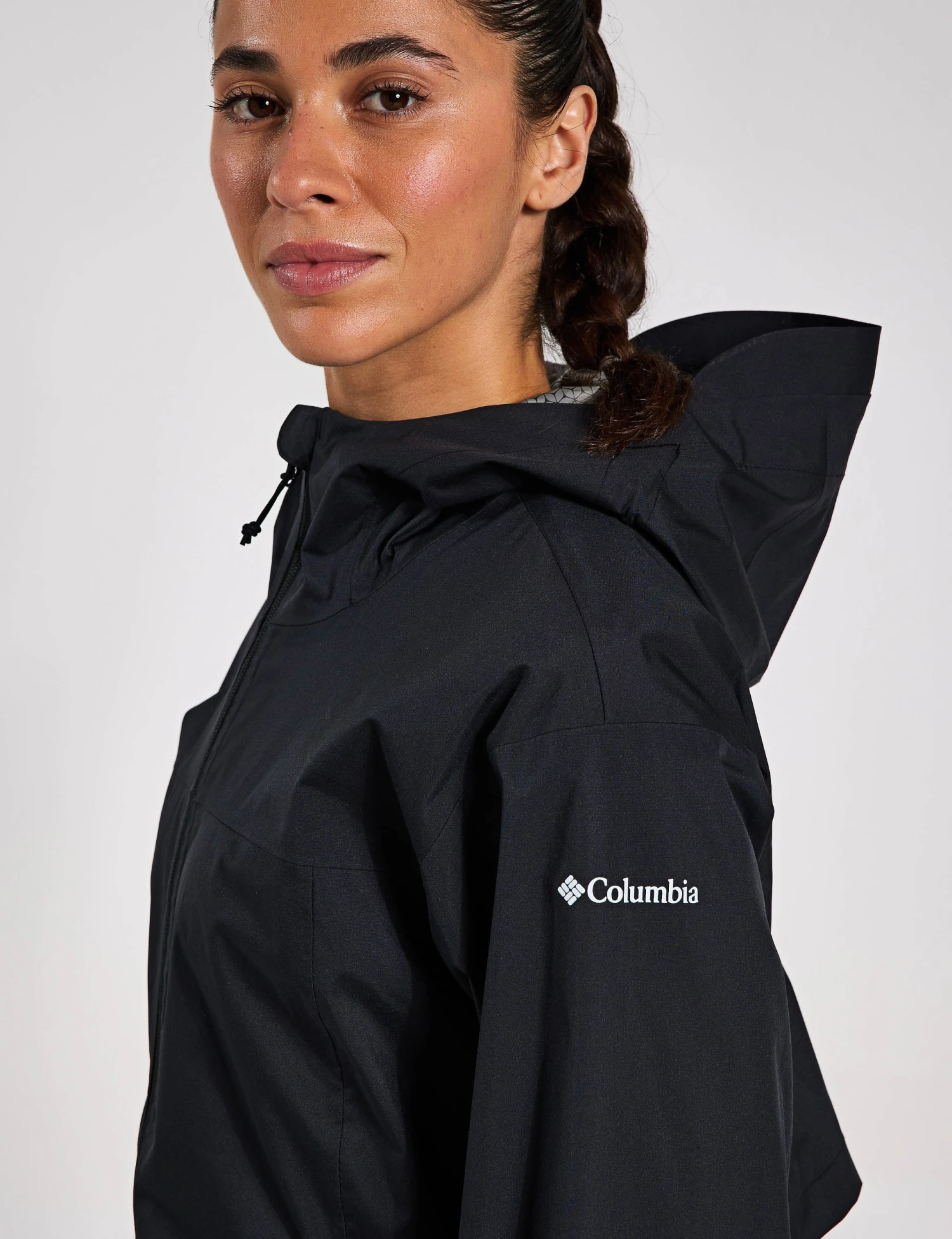 Columbia Weekend Adventure II Long Waterproof Jacket - Black 7 Columbia Weekend Adventure II Long Waterproof Jacket - Black - Image 5