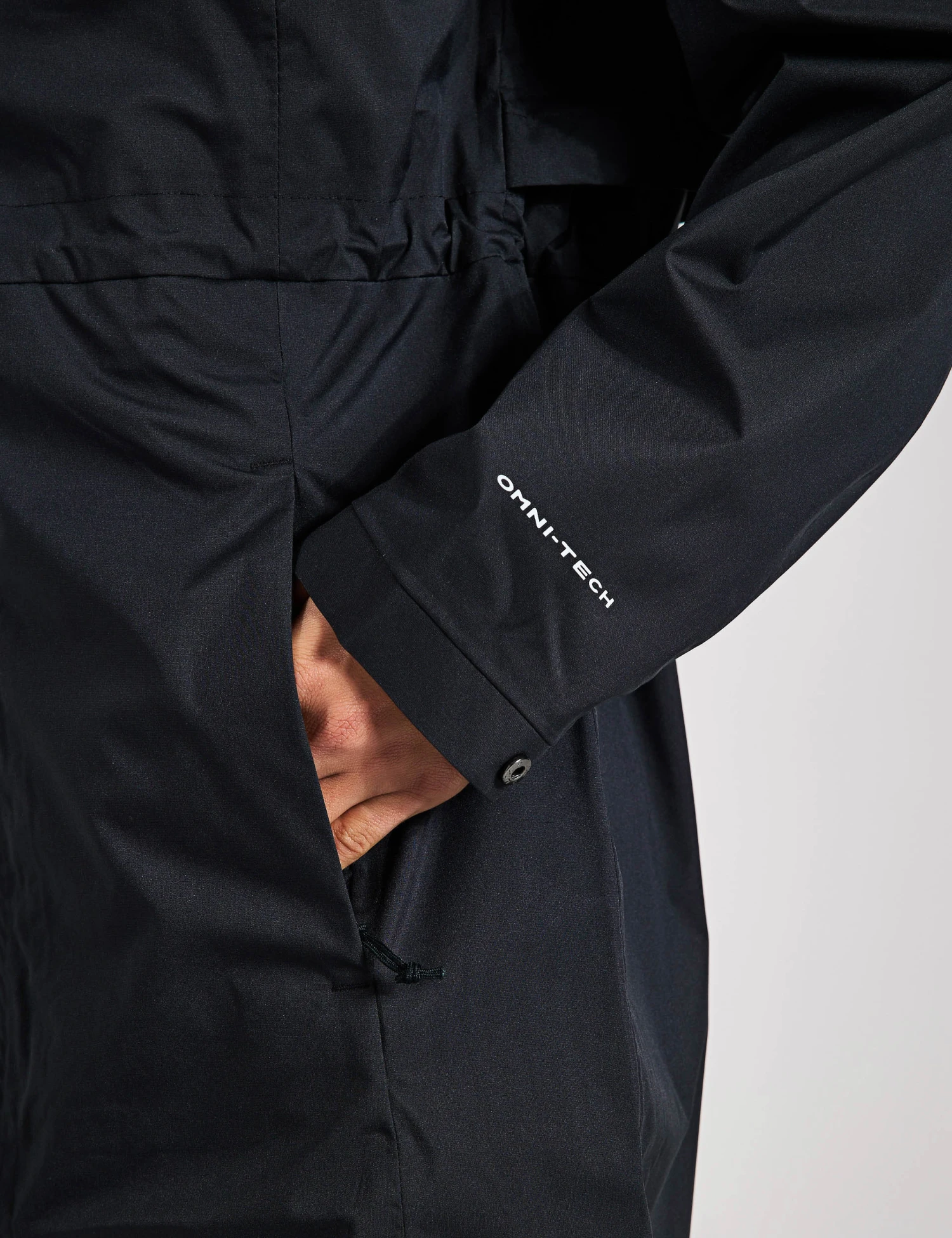 Columbia Weekend Adventure II Long Waterproof Jacket - Black 5 Columbia Weekend Adventure II Long Waterproof Jacket - Black - Image 3