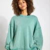All Star Solid Pullover - Emerald Aura 1 All Star Solid Pullover - Emerald Aura -The Sports Edit FP MOVEMENT ALL STAR PULLOVER SOLID OB1678484 3300 EMERALD AURA 0006