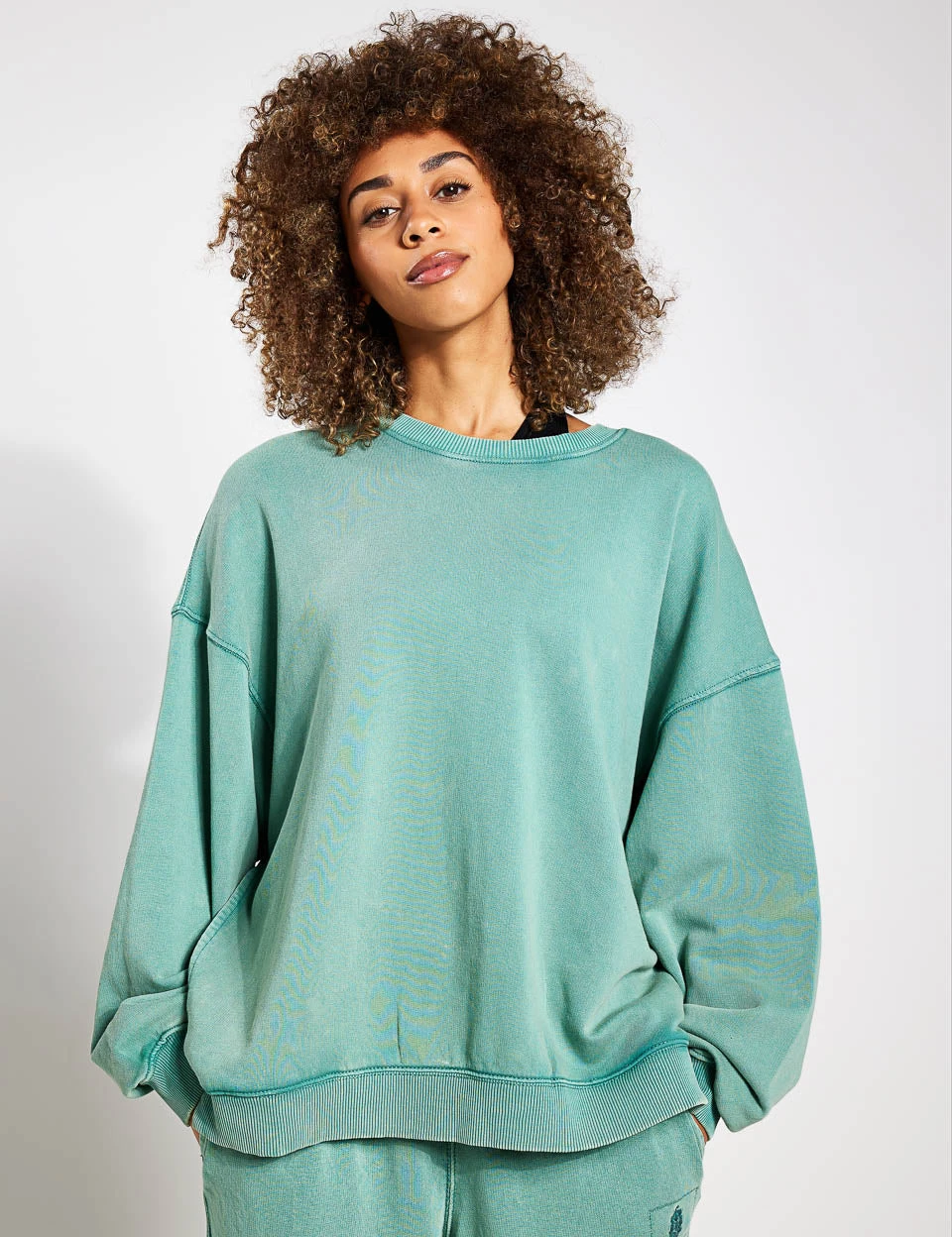 All Star Solid Pullover - Emerald Aura 3 All Star Solid Pullover - Emerald Aura