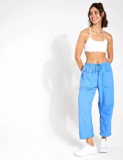 Fly By Night Pants - Riviera Blue -The Sports Edit FP Movement Fly By Night Pants Riviera Blue FP OB1674282 5413S Riveria Blue 0002