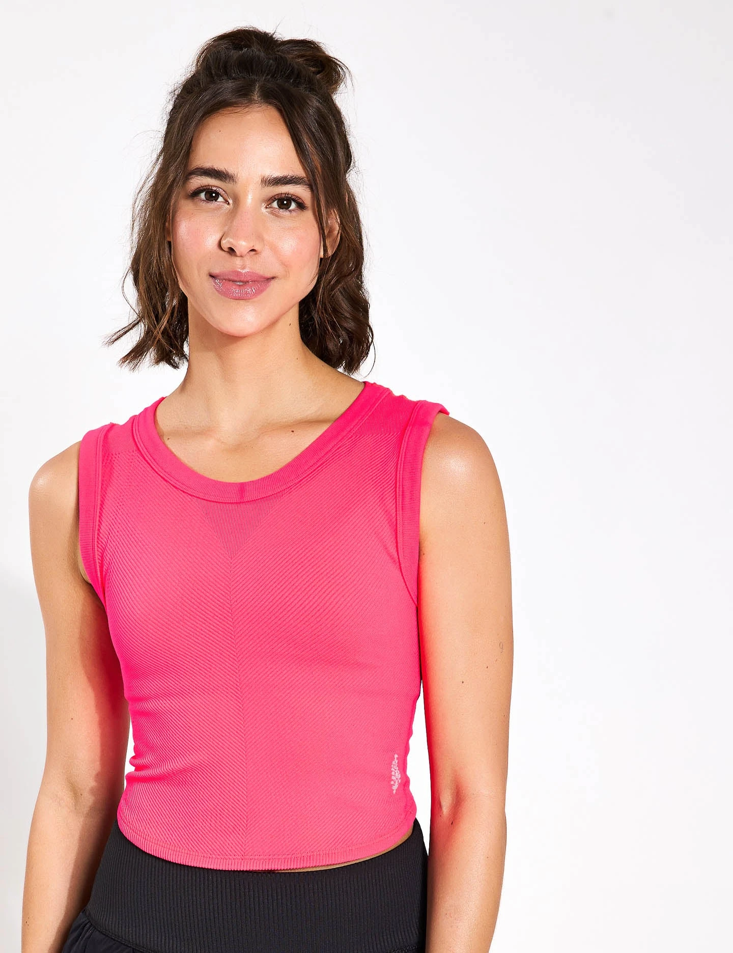 Free Throw Muscle Tank - Electric Sunset 3 Free Throw Muscle Tank - Electric Sunset