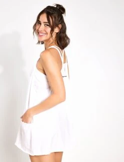 Hot Shot Mini Dress - White -The Sports Edit FP Movement Hot Shot Mini Dress FP OB1717792 1100S White 40021