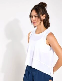 Tempo Tank - White -The Sports Edit FP Movement Tempo Tank White FP OB1886297 1100S White 0001