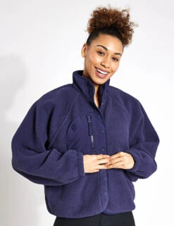Hit The Slopes Fleece Jacket - Deepest Navy