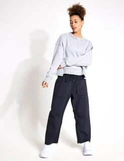 Intercept Pullover - Heather Grey -The Sports Edit FP Movement free people movement intercept pullover heather grey FP OB1592286 0016 S 0019