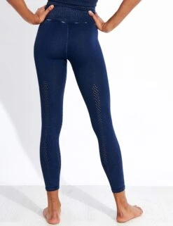 Good Karma High Waisted 7/8 Legging - Deepest Navy -The Sports Edit Free People Movement GOOD KARMA 7 8 LEGGINGS OB1034337 4405 Navy 0010