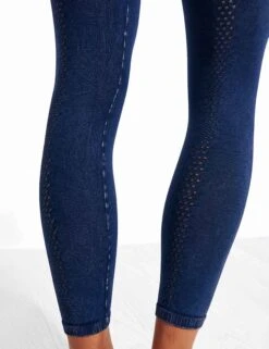 Good Karma High Waisted 7/8 Legging - Deepest Navy -The Sports Edit Free People Movement GOOD KARMA 7 8 LEGGINGS OB1034337 4405 Navy 0012