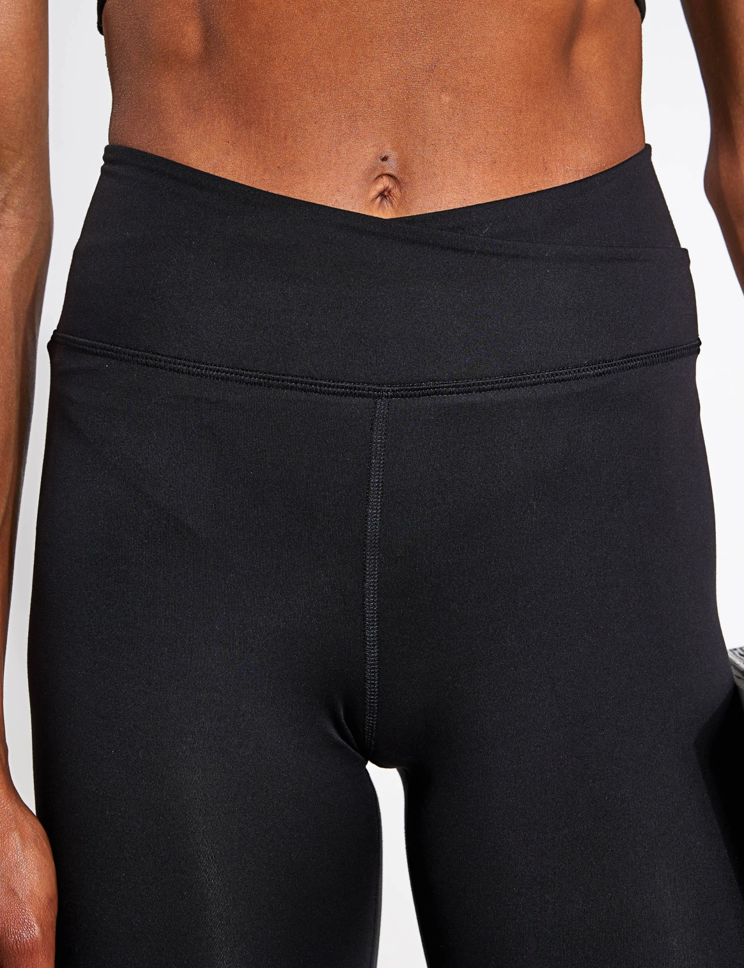 Go Balance High Waisted Yoga Shorts - Black 6 Go Balance High Waisted Yoga Shorts - Black - Image 4