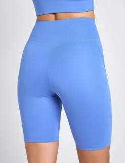 The Dylan Shorts Set - Periwinkle -The Sports Edit Girlfriend Collective BIKE SHORTS PERIWINKLE 4011 UM 0004