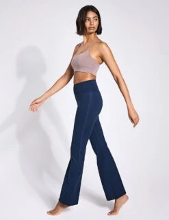 Compressive Flare Legging - Midnight -The Sports Edit Girlfriend Collective COMPRESSIVE FLARE LEGGING 4038 TC MIDNIGHT 0019