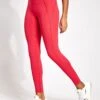 Compressive High Waisted Legging - Cherry 2 Compressive High Waisted Legging - Cherry -The Sports Edit Girlfriend Collective COMPRESSIVE HIGH RISE LEGGING LONG 4007 SP Cherry sp 0008