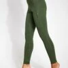Compressive High Waisted Legging - Seaweed -The Sports Edit Girlfriend Collective COMPRESSIVE HIGH RISE LEGGING Long 4007 BLF SEAWEED 0001
