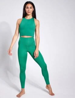 Dylan Bra - Saguaro -The Sports Edit Girlfriend Collective DYLAN CROP BRA 1017 CG SAGUARO 0012