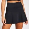 Float Ultralight Skort - Black -The Sports Edit Girlfriend Collective FLOAT ULTRALIGHT SKORT 4045 BLACK 0001