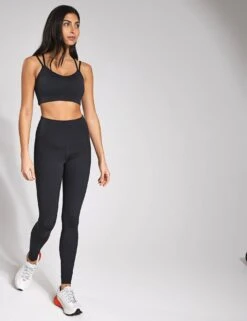 Noah Strappy Bra - Black 9 Noah Strappy Bra - Black -The Sports Edit Girlfriend Collective Float Noah Strappy Bra 1054 JB Black 0009