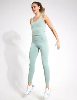 Zoe Tank - Chinoiserie -The Sports Edit Girlfriend Collective Float Zoe Tank Cross Back 1024 HG Chinoiserie hg 0013