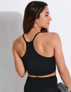 Cleo Bra - Black -The Sports Edit Girlfriend Collective GC CLEO BRA FLOAT 1009 JB BLACK 0023