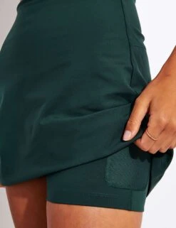 Skort - Moss -The Sports Edit Girlfriend Collective GC THE SKORT HIGH RISE 4018 GP Moss 0022