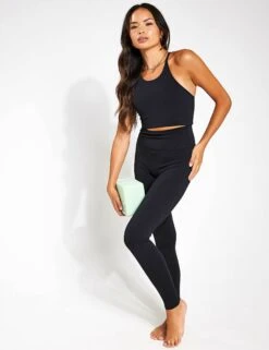 Luxe Legging - Black 8 Luxe Legging - Black -The Sports Edit Girlfriend Collective LUXE LEGGING LONG 4015 JB BLACK 0003