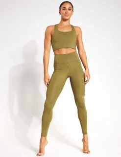 Paloma Bra Classic - Artichoke 9 Paloma Bra Classic - Artichoke -The Sports Edit Girlfriend Collective PALOMA BRA 1002 LIZ ARTICHOKE 0008