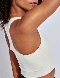 Paloma Bra Classic - Ivory -The Sports Edit Girlfriend Collective Paloma Bra Classic 53942 4008 SW Ivory 0017