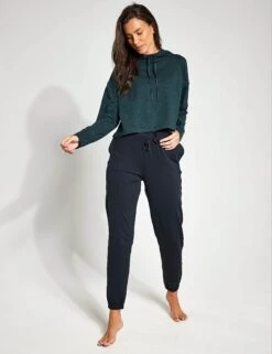 ReSet Hoodie - Moss -The Sports Edit Girlfriend Collective RESET SLIM STRAIGHT JOGGER 6016 JB BLACK 0036