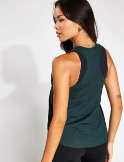 ReSet Relaxed Tank - Moss -The Sports Edit Girlfriend Collective RESET TRAIN RELAXED TANK 3021 HGG MOSS MARLED 0015