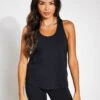 ReSet Relaxed Tank - Black -The Sports Edit Girlfriend Collective RESET TRAIN RELAXED TANK 3021 JB BLACK 0001