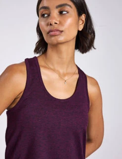 ReSet Relaxed Tank - Plum Heather -The Sports Edit Girlfriend Collective RESET TRAIN RELAXED TANK 3021 PP PLUM HEATHER 0023