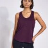ReSet Relaxed Tank - Plum Heather 1 ReSet Relaxed Tank - Plum Heather -The Sports Edit Girlfriend Collective RESET TRAIN RELAXED TANK 3021 PP PLUM HEATHER 0027